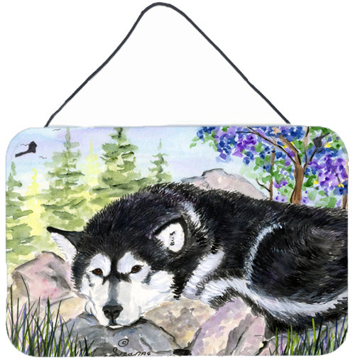 Caroline S Treasures Alaskan Malamute Indoor By Suzanne Staines