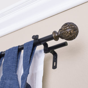 Double Rod Curtain Rods Hardware Joss Main