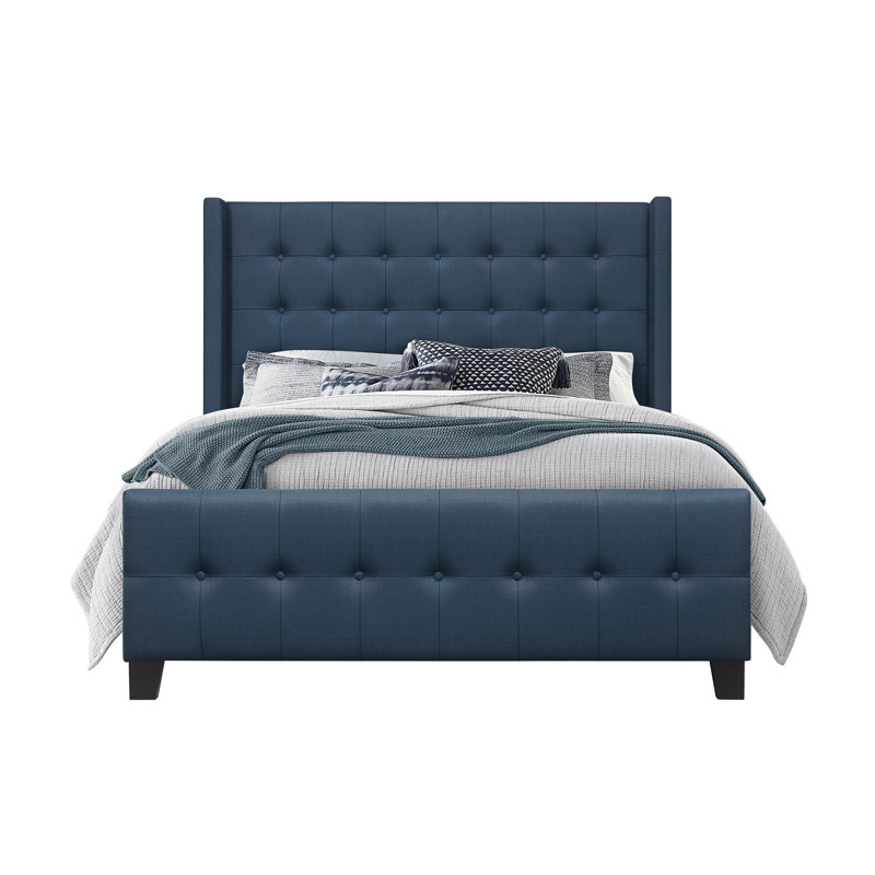 Laverriere Tufted Upholstered Low Profile Standard Bed