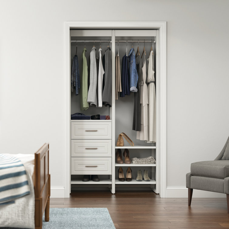 Closets By Liberty Home Storage And Org 47 W Closet System Wayfair