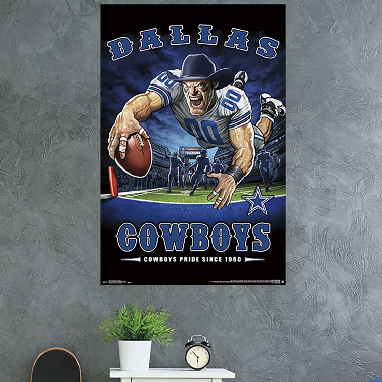 Trends International Dallas Cowboys - End Zone Paper Print | Wayfair