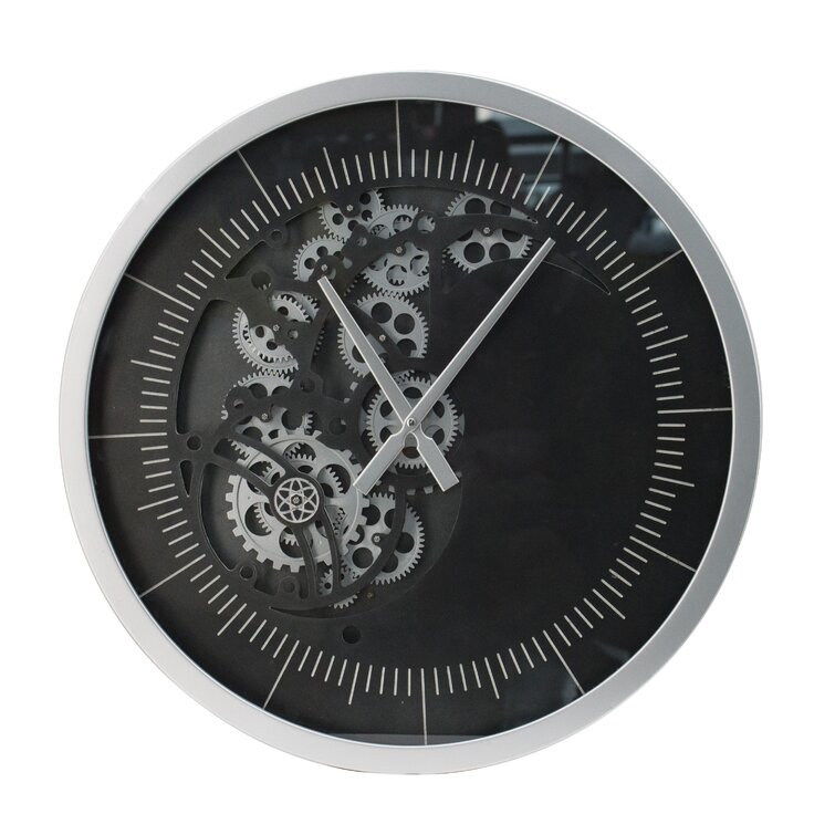 Rojo 16 America Corp Blackdial Gear Clock Wayfair