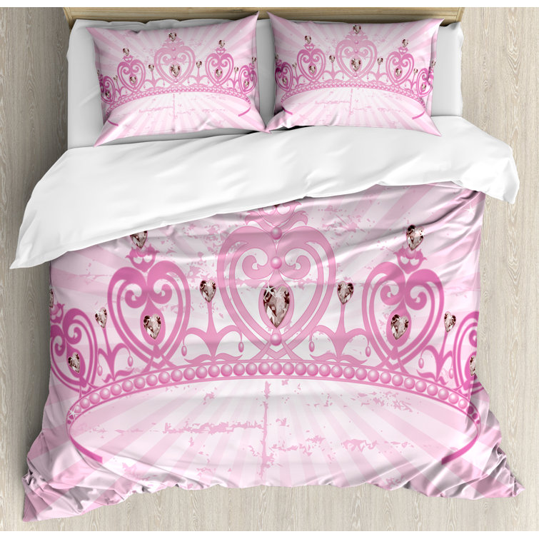princess crown bedding set