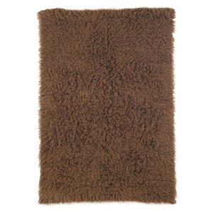 Flokati Chocolate Area Rug