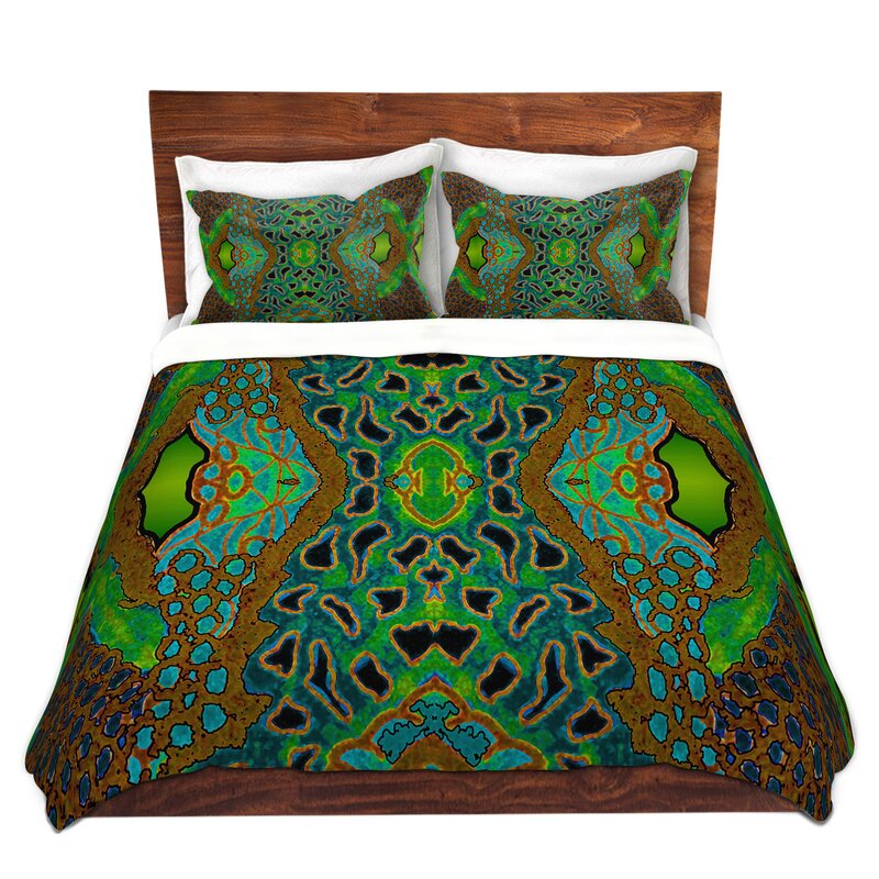 East Urban Home Wax Batik A Duvet Cover Set Wayfair