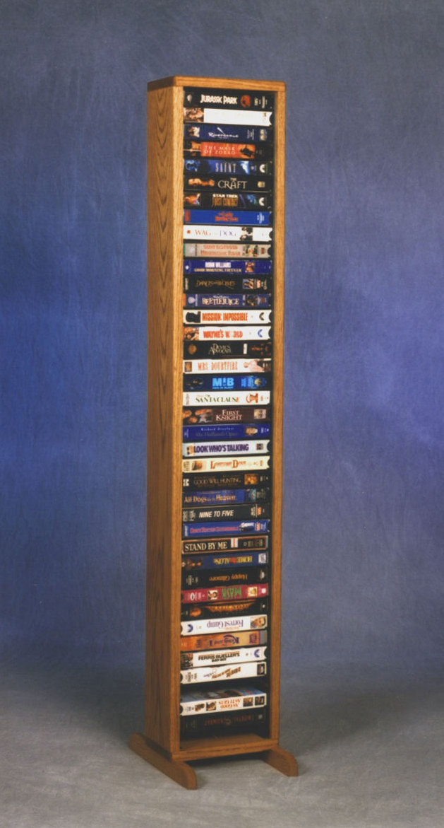 Wood Shed 100 Series 40 VHS Multimedia Storage Rack Wayfair