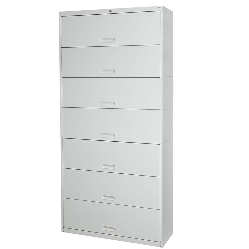 Rebrilliant Pandora 7 Drawer Vertical Filing Cabinet Wayfair