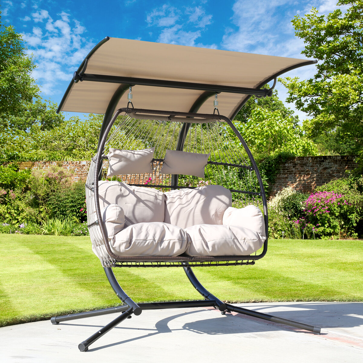 hanging lounger swing