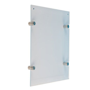 Easel Acrylic Sign Holders Wayfair