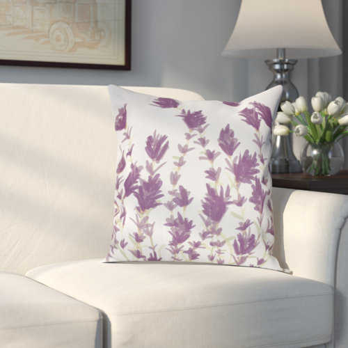 Alcott Hill Orchard Lane Spring Blooms Floral Fleece Throw Wayfair