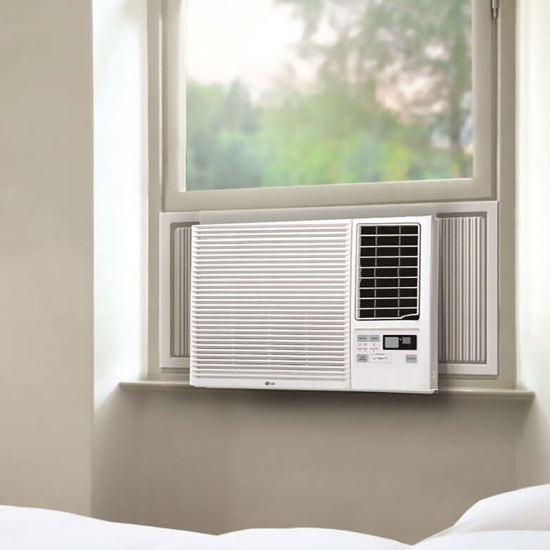 Lg 23 000 Btu Energy Star Window Air Conditioner With Heater And Remote Reviews Wayfair