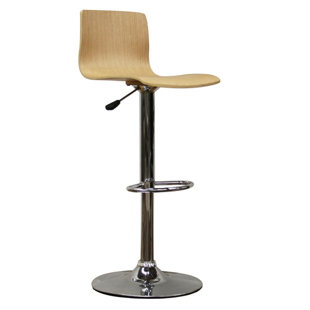 Go to store & view more images Orren Ellis Utley Adjustable Height Swivel Bar Stool