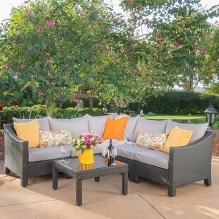 View Coast 11 Piece Rattan Sectional Seating Group with