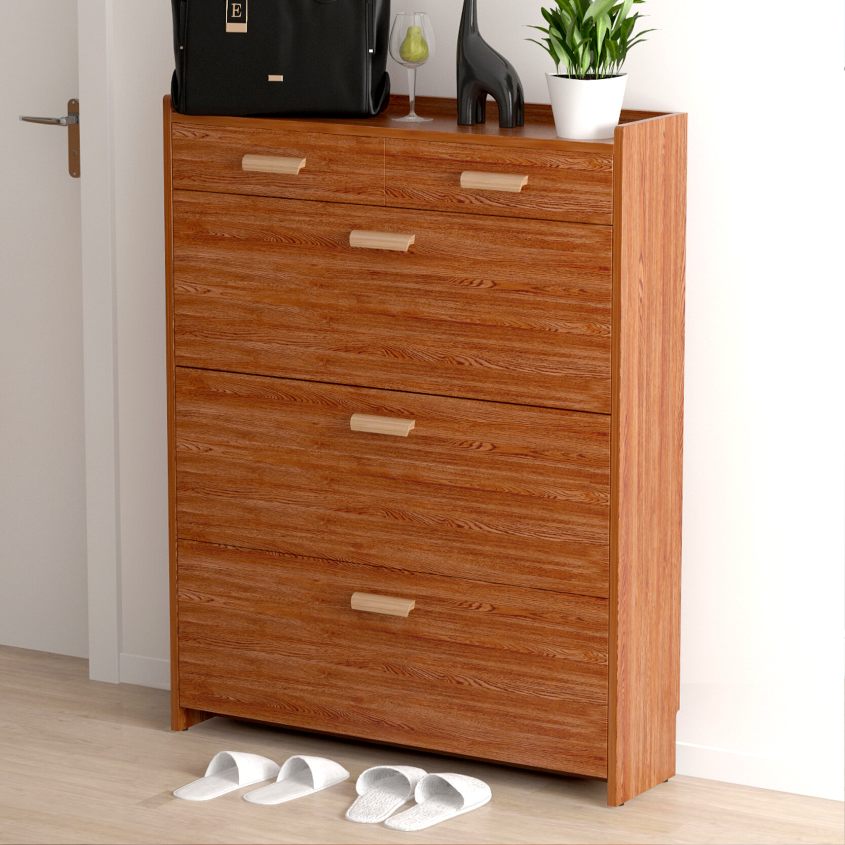 3 drawer shoe cabinet