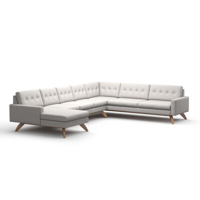 Luna 114 X 63 Sectional Sofa With Chaise Truemodern Orientation