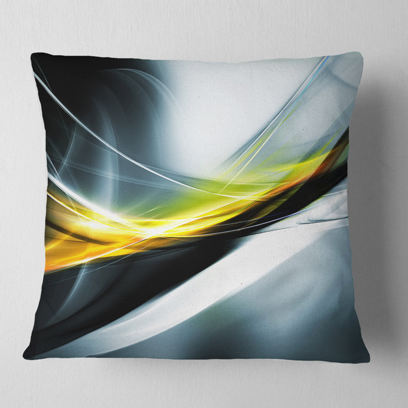 East Urban Home Abstract Elegant Color Pattern Pillow Wayfair