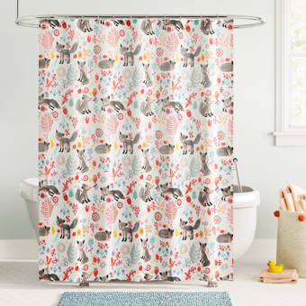 Ophelia Co Coupland Vintage Rose Single Shower Curtain Wayfair