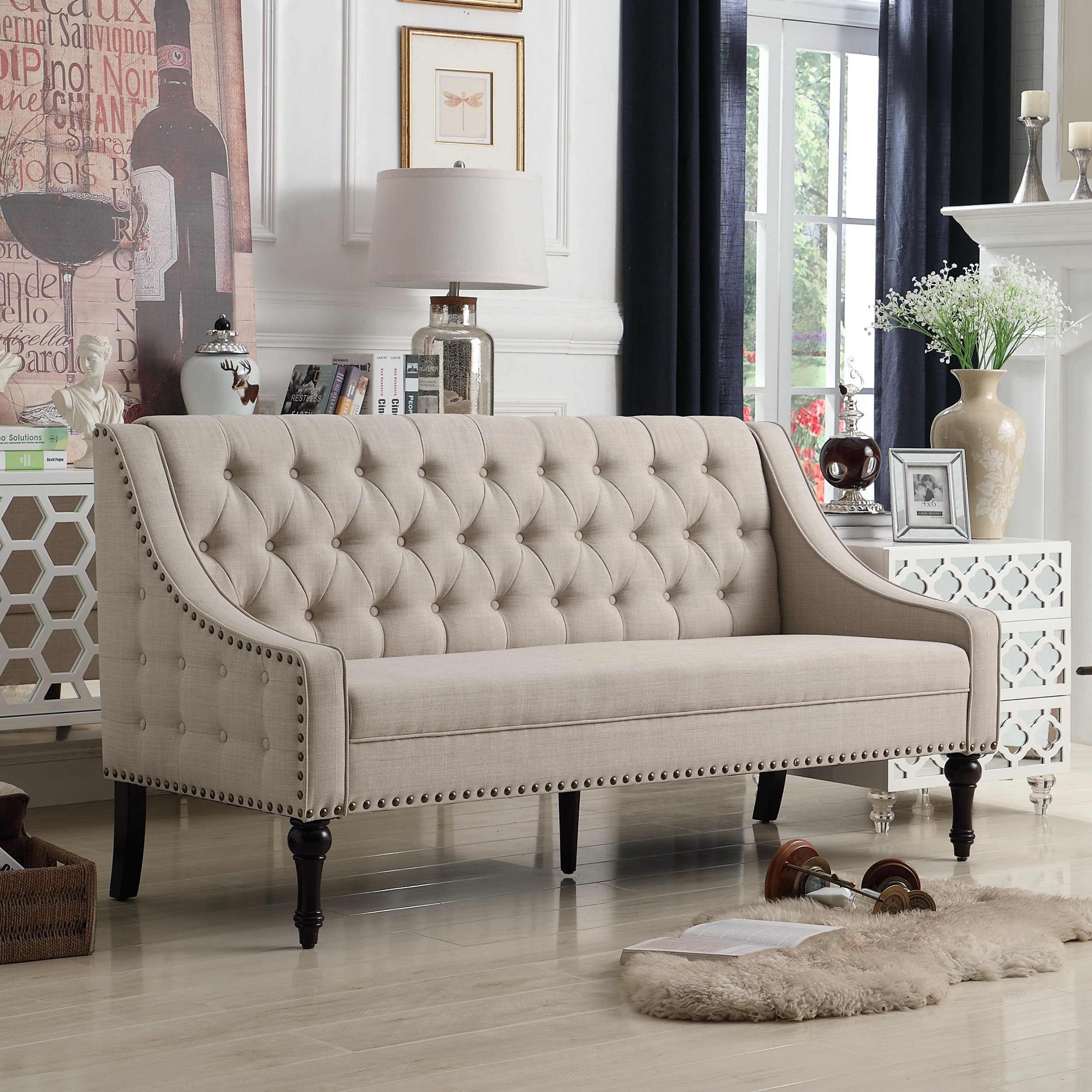 Jamila 65 Recessed Arm Sofa Reviews Birch Lane Recessed Arm Sofa Reviews Birch Lane
