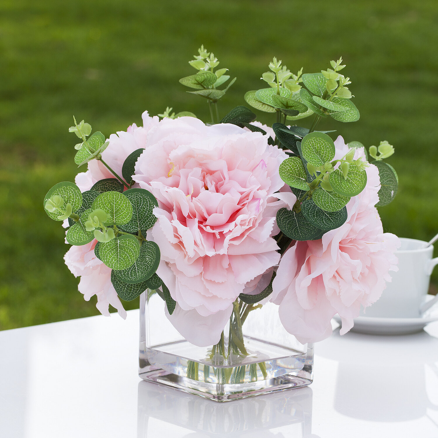 Primrue Artificial Silk Peony Flower | Wayfair