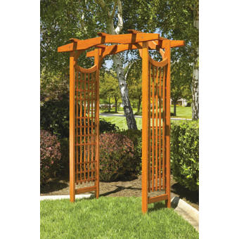 Sol 72 Outdoor Annotto 57 W 24 D Vinyl Arbor Reviews Wayfair