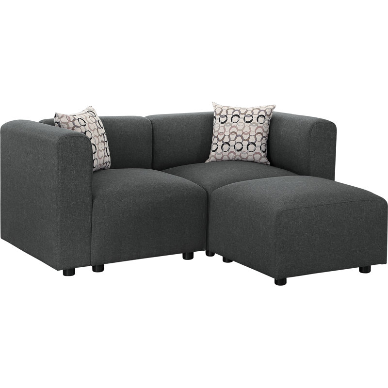 Wrought Studio Lotte 66 Reversible Modular Sofa Chaise With