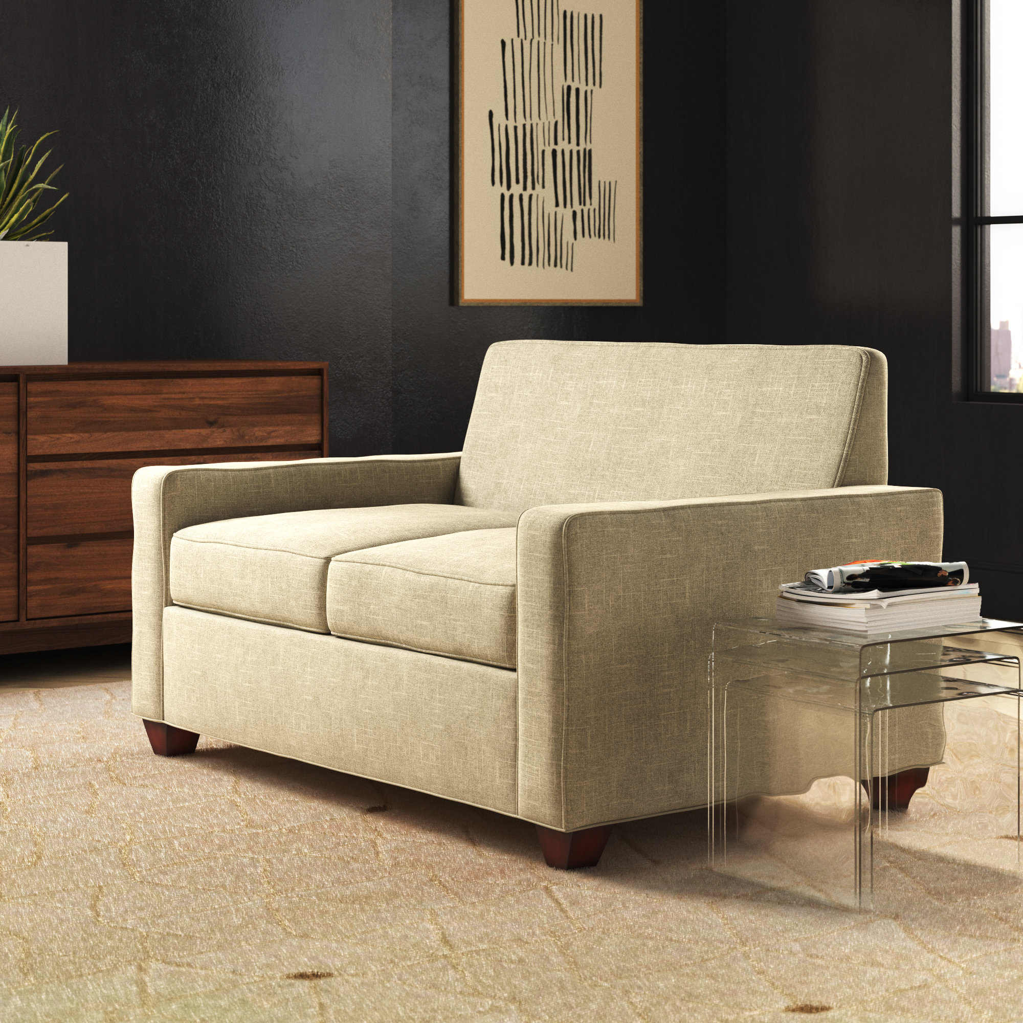 EdgecombeFurniture Avery Loveseat Sleeper Sofa Wayfair - EdgecombeFurniture Avery Loveseat Sleeper Sofa Wayfair