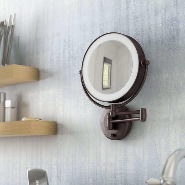Darby Home Co Aldona Modern Contemporary Makeup Shaving Mirror Reviews Wayfair