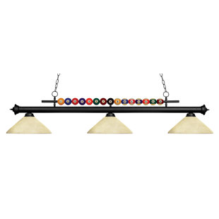 Go to store & view more images Red Barrel Studio Chapa 3-Light Billiard Light