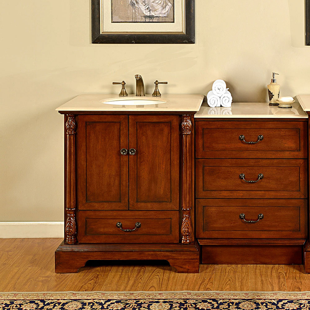 Lulu 56 Single Bathroom Vanity Set Lulu 56 Single Bathroom Vanity Set