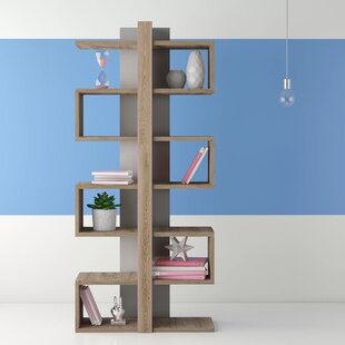 Phan Modern Geometric Bookcase By Wrought Studio
