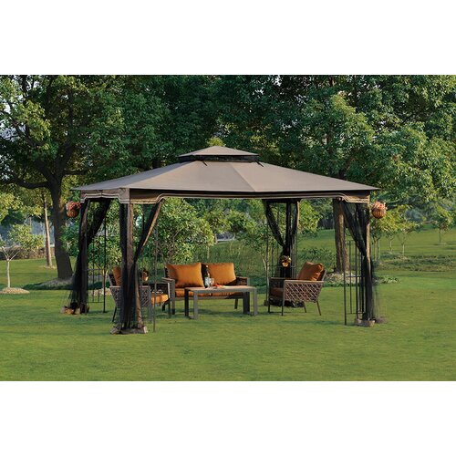 Sunjoy Mosquito Netting For Regency Gazebo Screen Wayfair