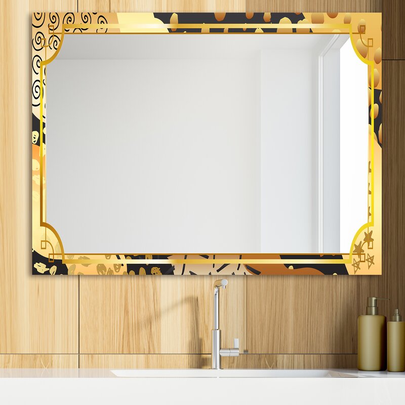 East Urban Home Playful Glam Vanity Mirror Wayfair