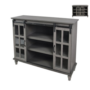 Jaidan Window Sliding 2 Door Accent Cabinet By Gracie Oaks Jaidan Window Sliding 2 Door Accent Cabinet By Gracie Oaks