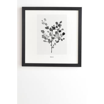 Orren Ellis Cloudy Coast Ii Picture Frame Painting Print On