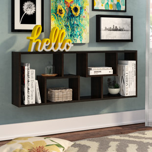 Go to store & view more images Natalie Geometric Bookcase by Zipcode Design