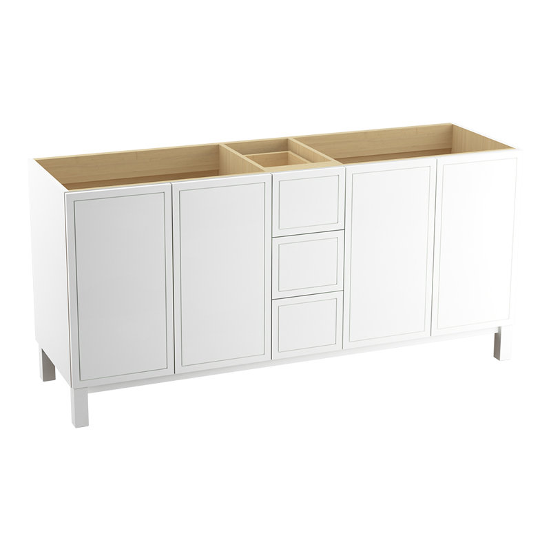 Kohler Jacquard 72 Vanity Base Only With Furniture Legs 4 Doors