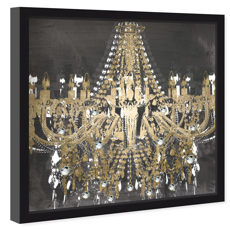 Oliver Gal Royal Rhinestone Chandelier By Oliver Gal Shadowbox