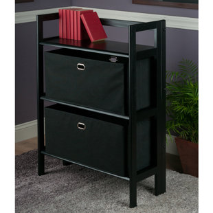 Review Tinoco Folding Standard Bookcase by Red Barrel Studio