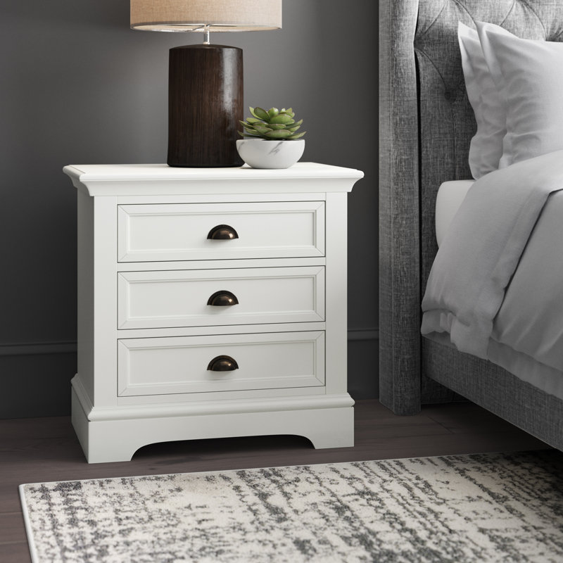 Greyleigh Appleby 3 Drawer Nightstand Reviews Wayfair