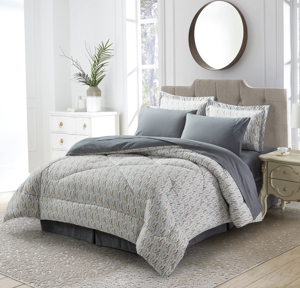 White Microfiber Reversible 