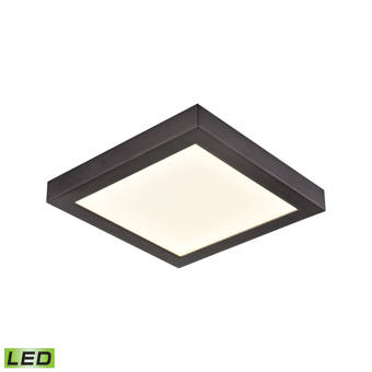 Ebern Designs 1 Light 13 Statement Circle Led Flush Mount Wayfair