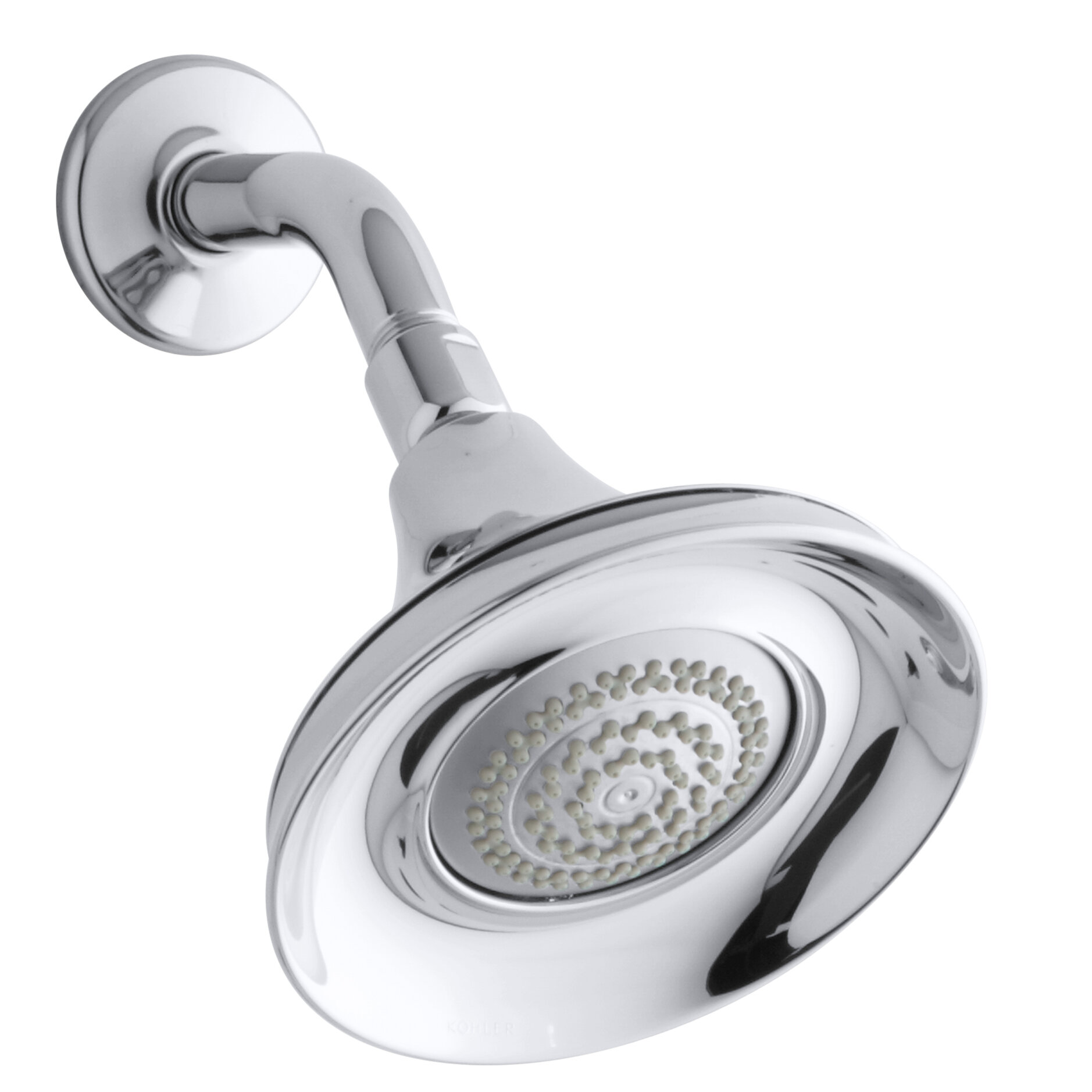 Kohler Forté 1.75 GPM Massage/Jet Fixed Shower Head & Reviews | Wayfair