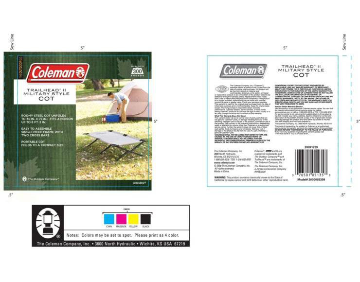 coleman trailhead 11 cot