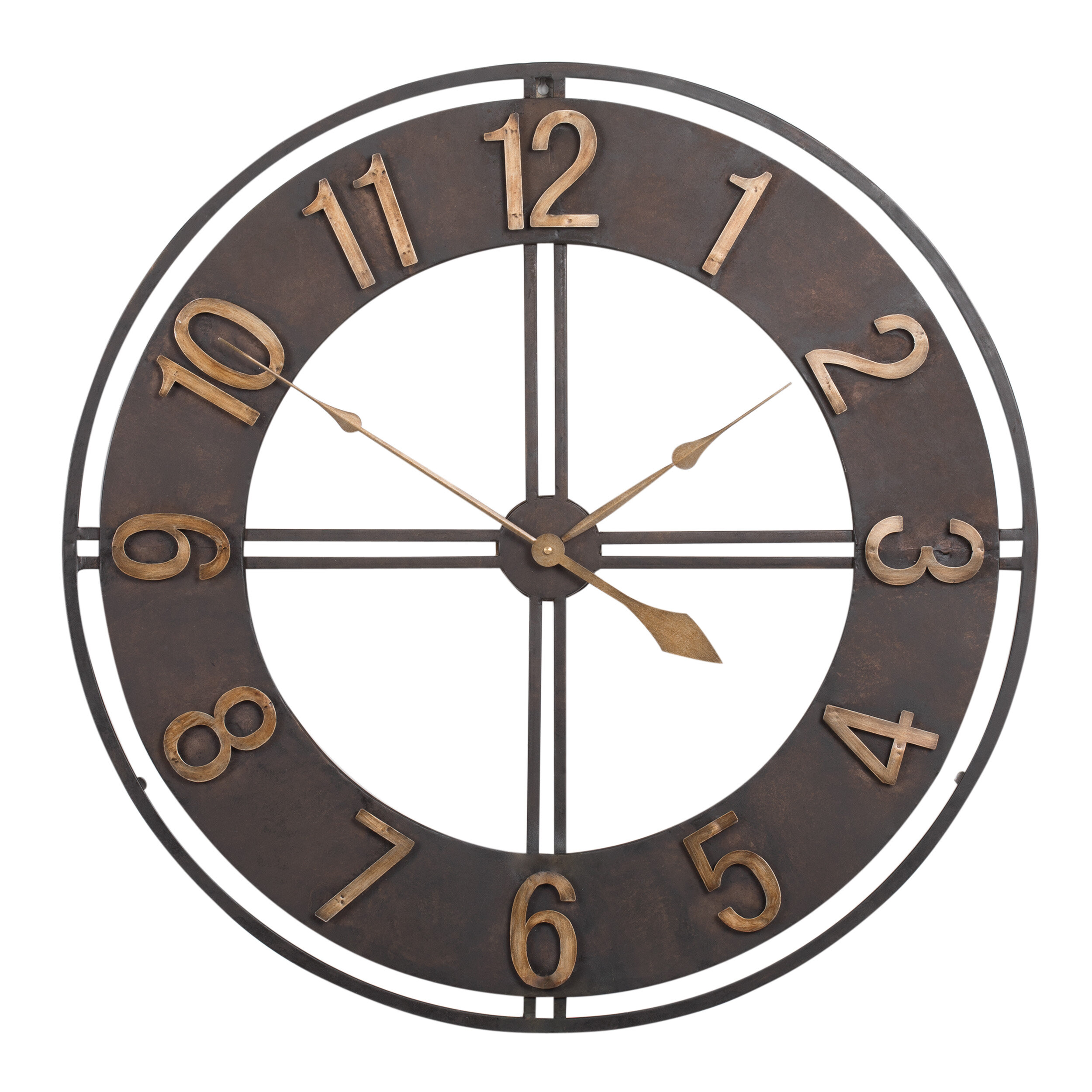 Bronze Rustic Wall Clocks Youll Love In 2021 Wayfair