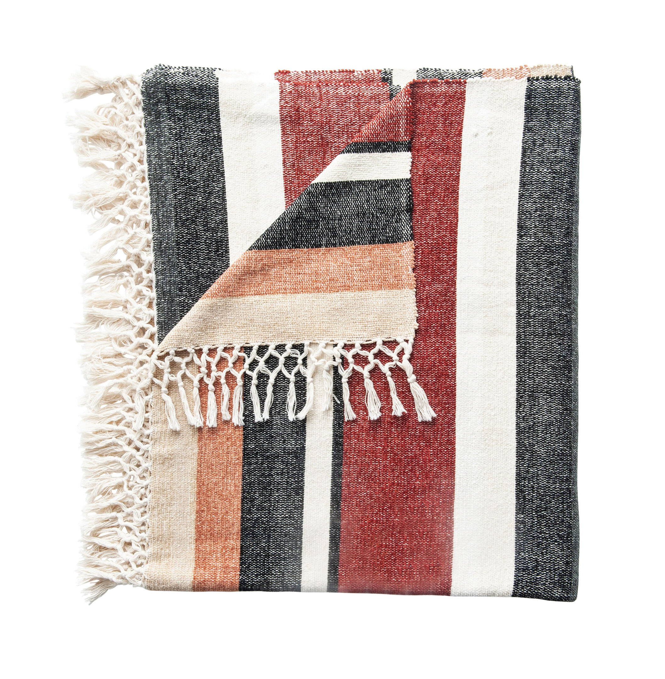 Black Striped Blankets Throws You Ll Love In 2021 Wayfair