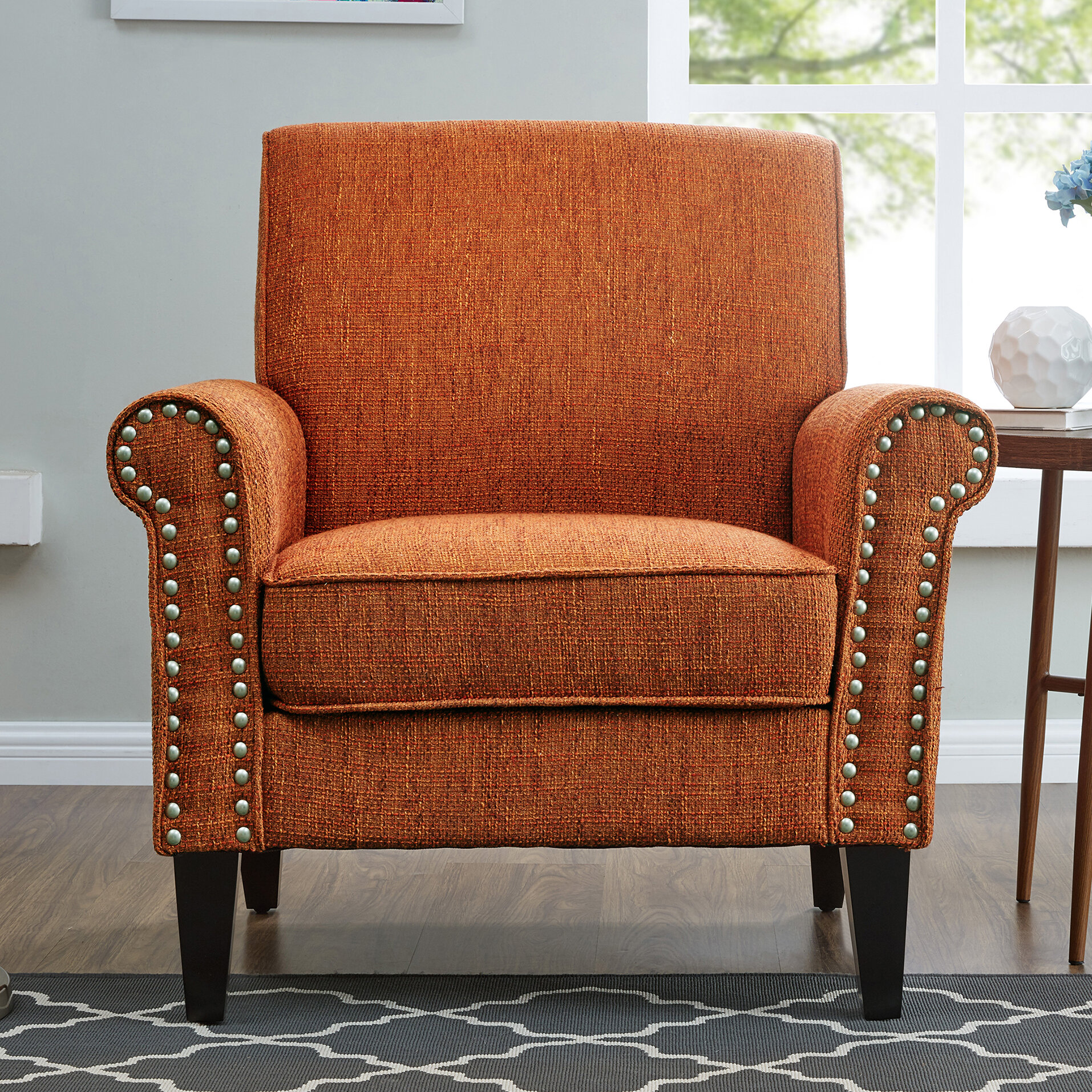 wayfair orange chair