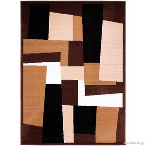 Burrows Brown Area Rug