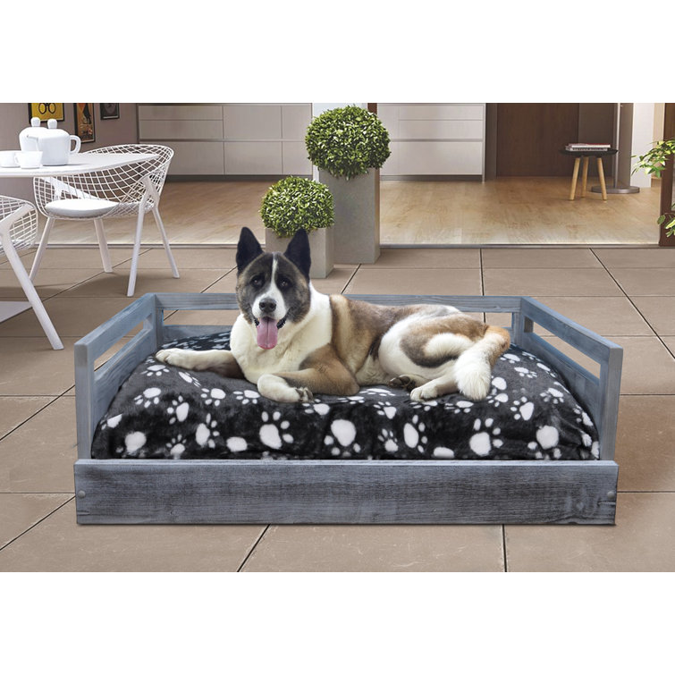timber dog bed