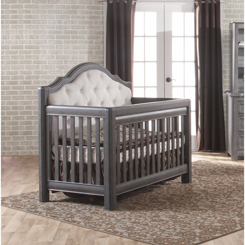 upholstered baby bed