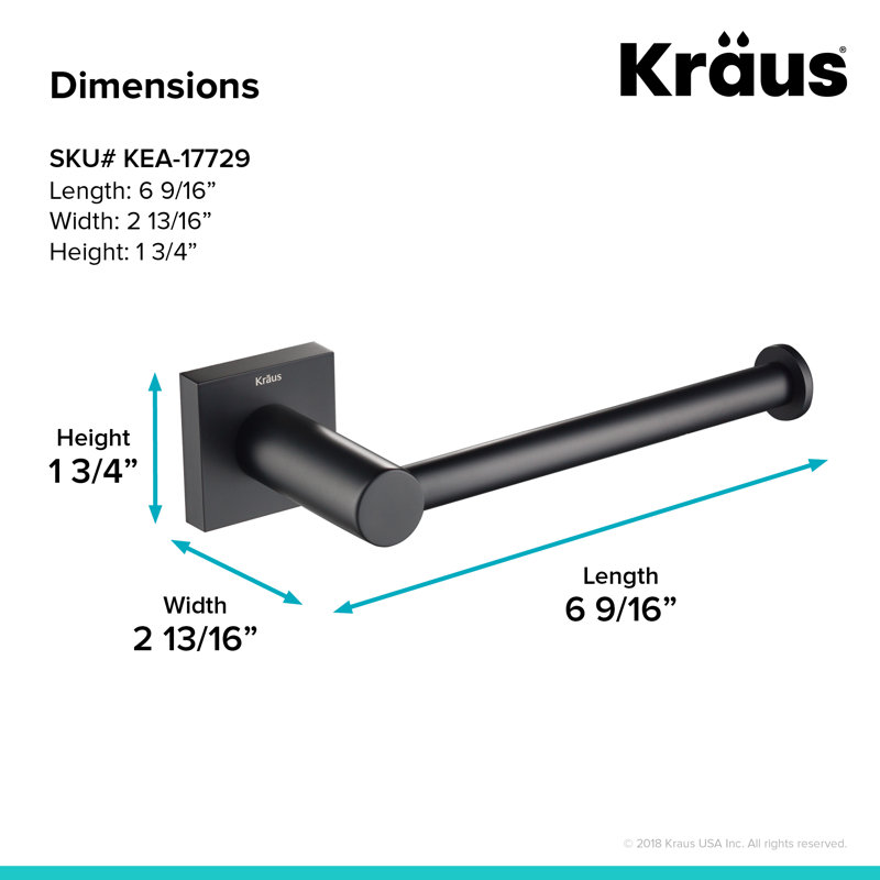 Kraus Ventus Wall Mount Toilet Paper Holder Reviews Wayfair Ca Kraus Ventus Wall Mount Toilet Paper Holder Reviews Wayfair Ca